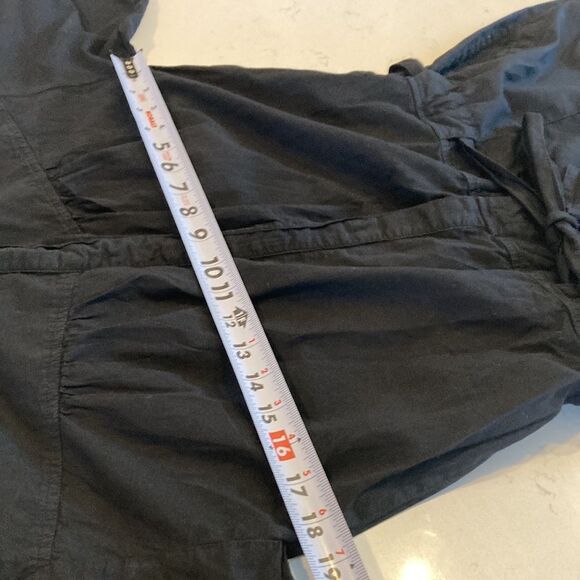 Xirena 100% Cotton Poplin Grady Romper Lightweight Relaxed Minimalist Size XS - Picture 9 of 9